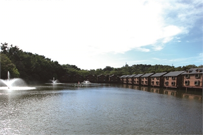 南元花园休闲农场示意图图示
