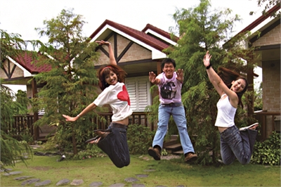 童话村有机渡假农场示意图图示