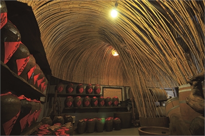 藏酒休闲农场示意图图示