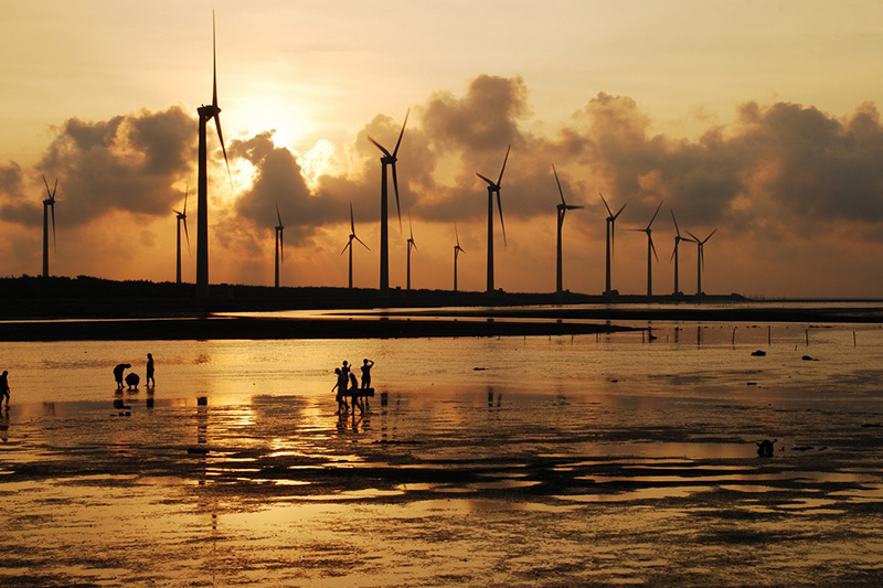 高美湿地．台中一日游图示