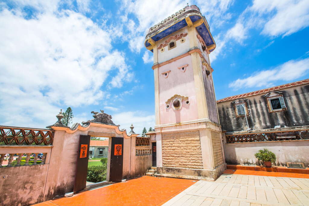 金门单车兜兜转转就是桃花源图示