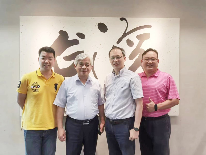 在京台商一行来访本处