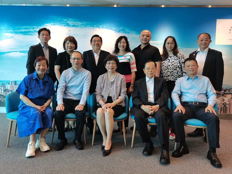 台湾旅游交流协会一行参访本处