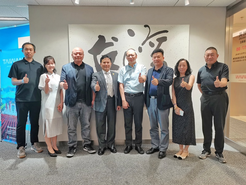 北京台资企业协会一行拜访本处