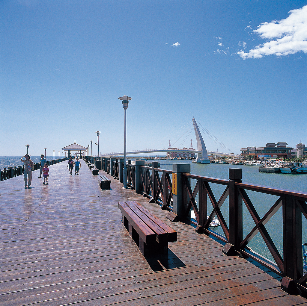 淡水渔人码头图示