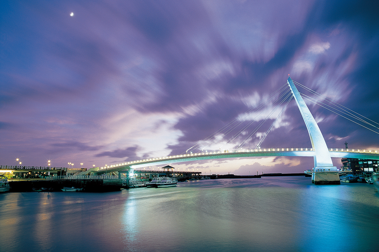 淡水渔人码头图示