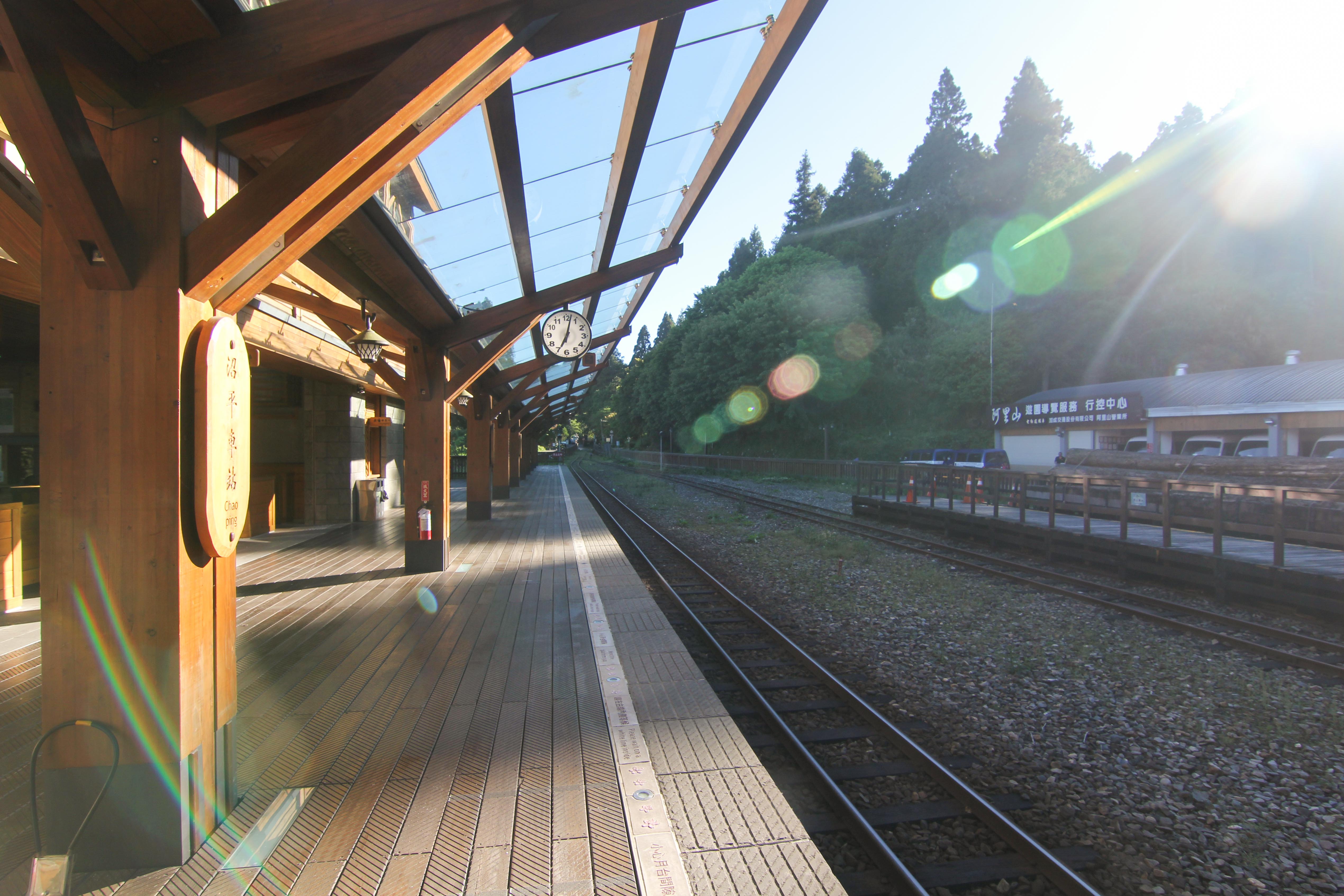 阿里山森林游乐区图示