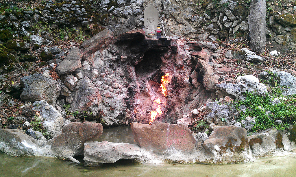 关子岭温泉图示