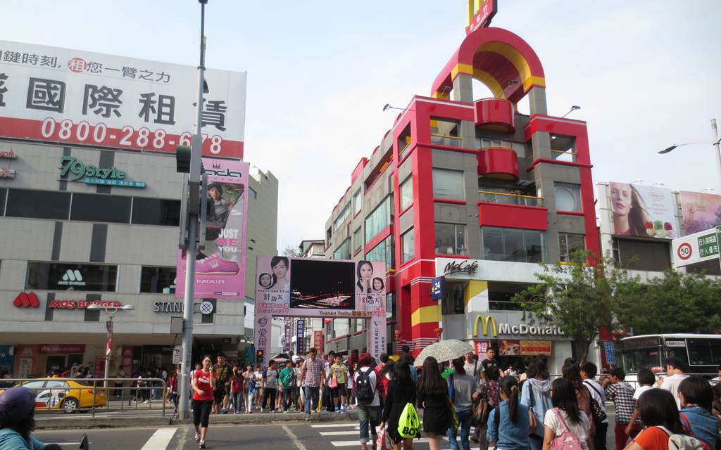 新崛江商圈图示