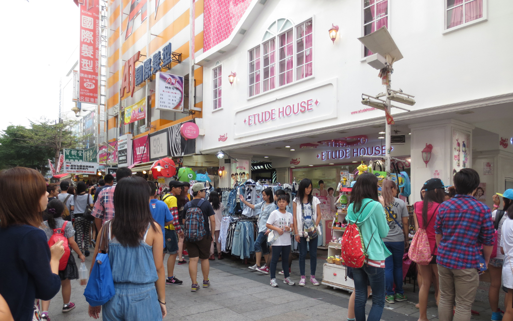 新崛江商圈图示