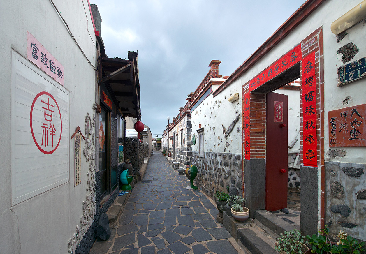 二崁传统聚落 图示