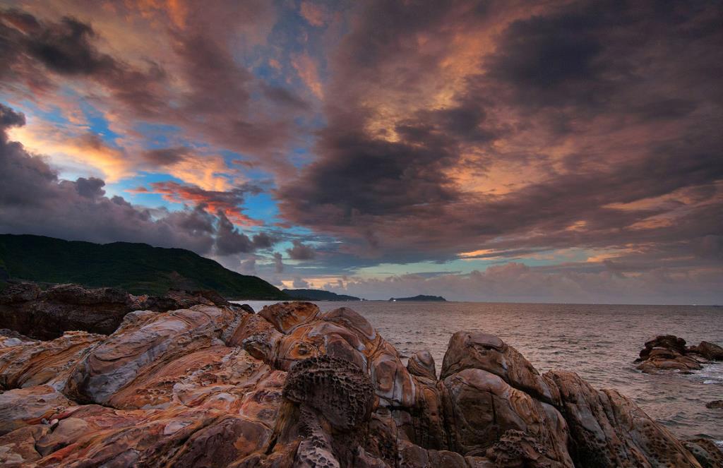 外木山情人湖滨海大道图示
