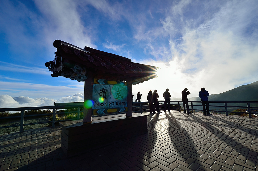 合欢山森林游乐区图示