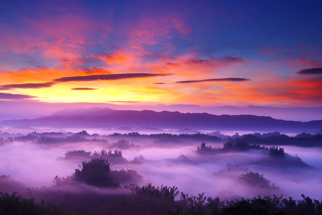 西拉雅风景区图示