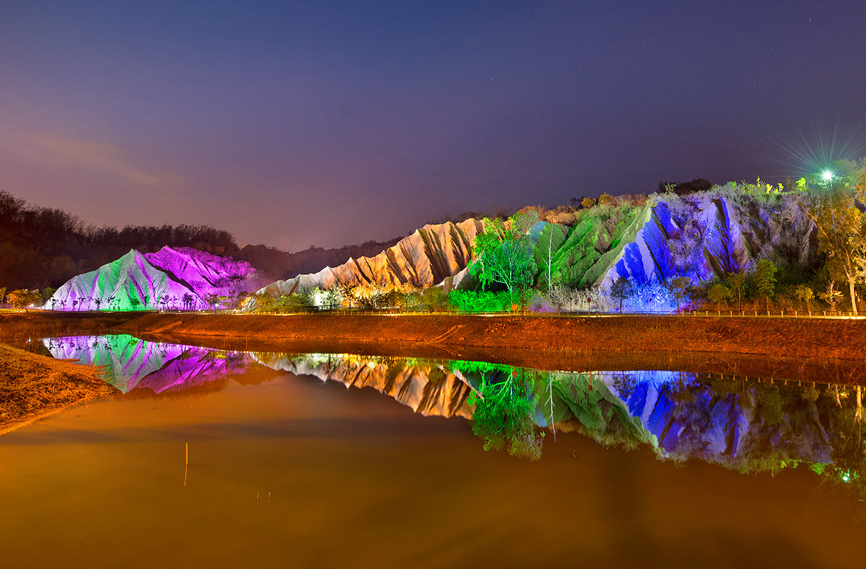 田寮月世界图示