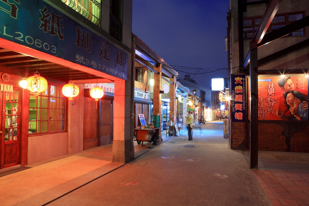 剥皮寮老街图示