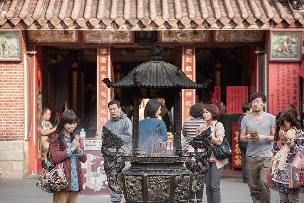 台北霞海城隍庙图示