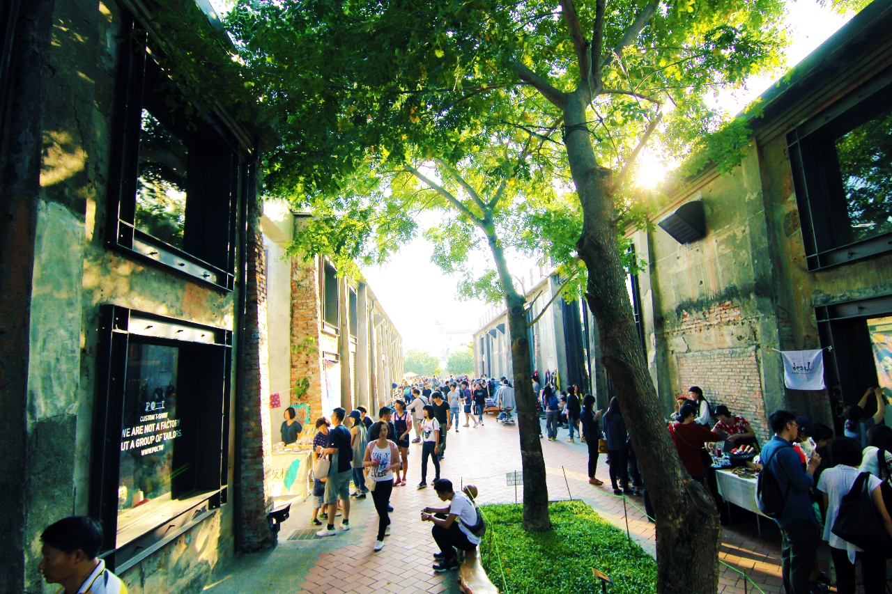 驳二艺术特区图示