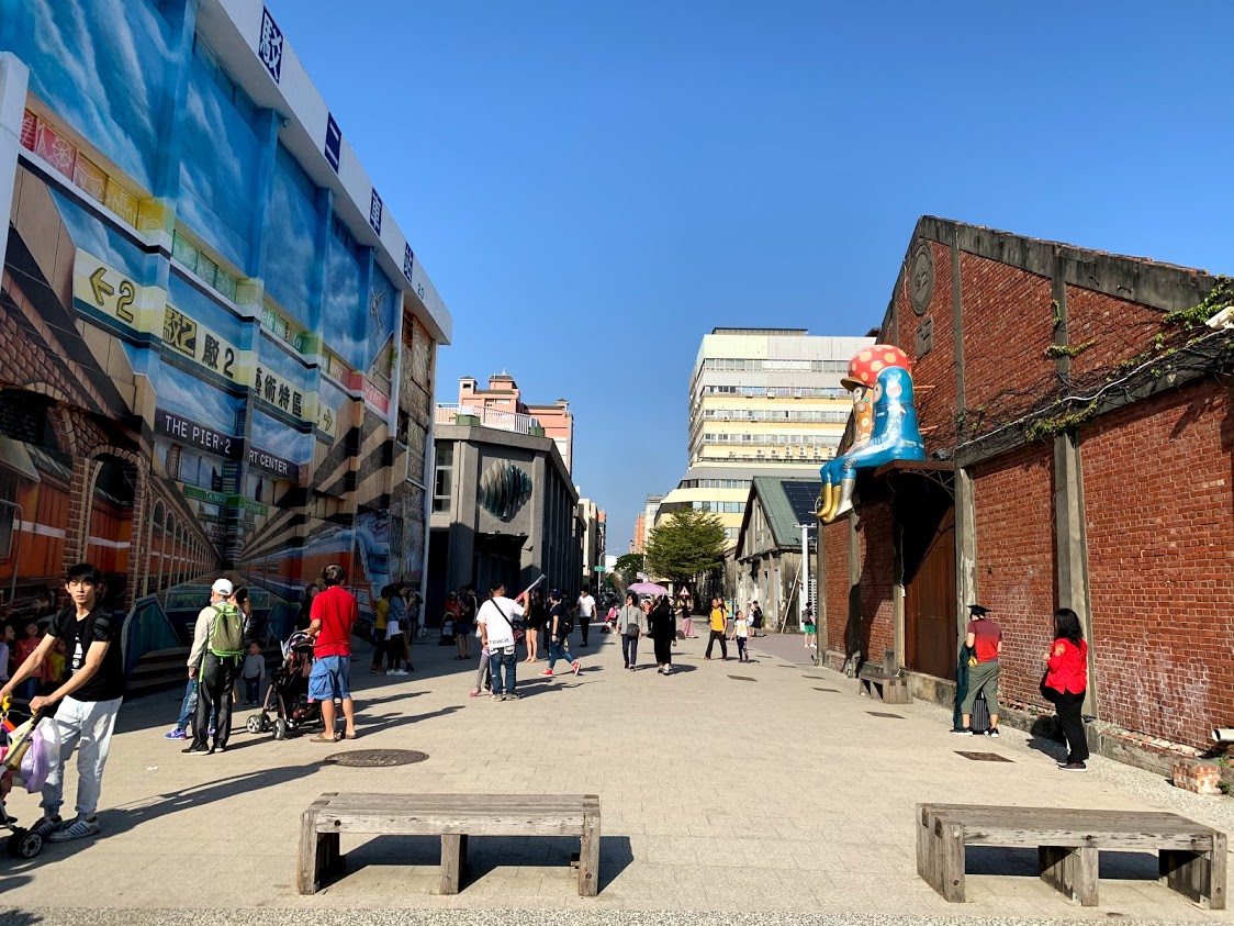 驳二艺术特区图示