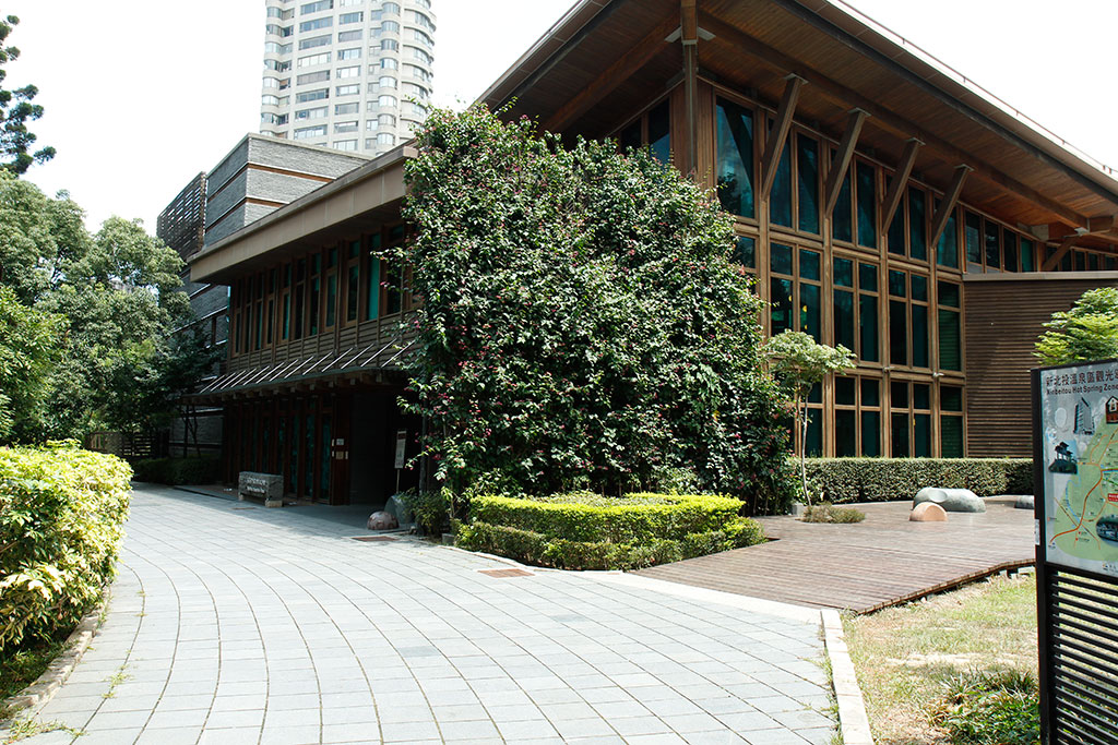 北投图书馆图示