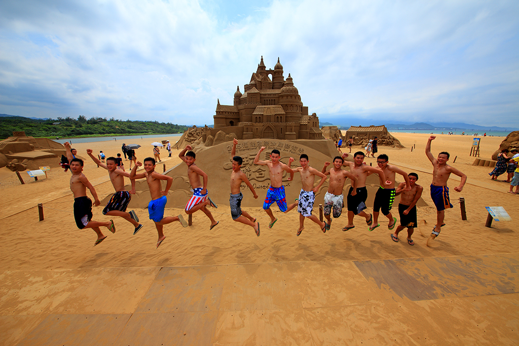 福隆海水浴场图示