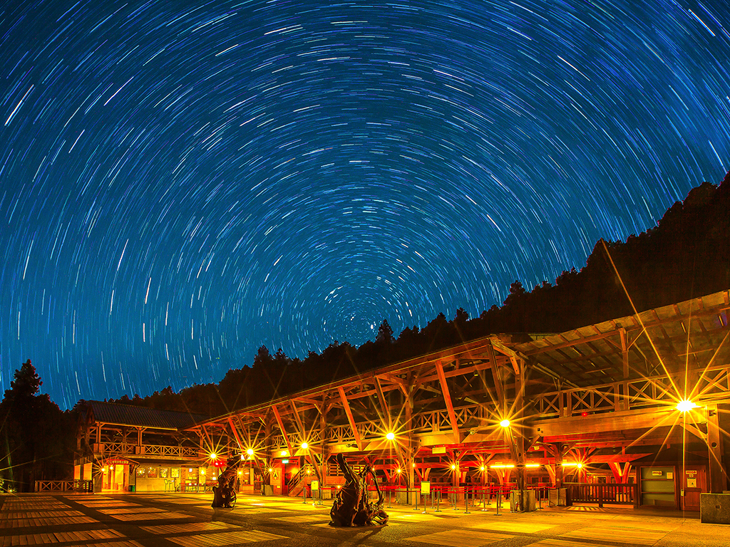 阿里山风景区图示