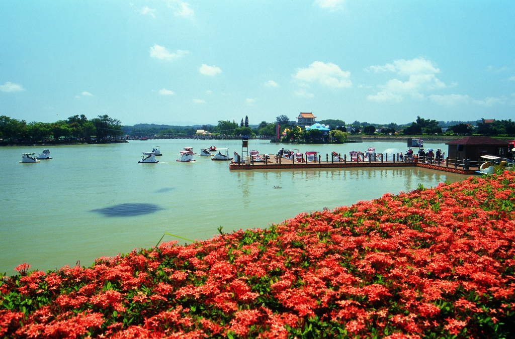 虎头埤风景区图示