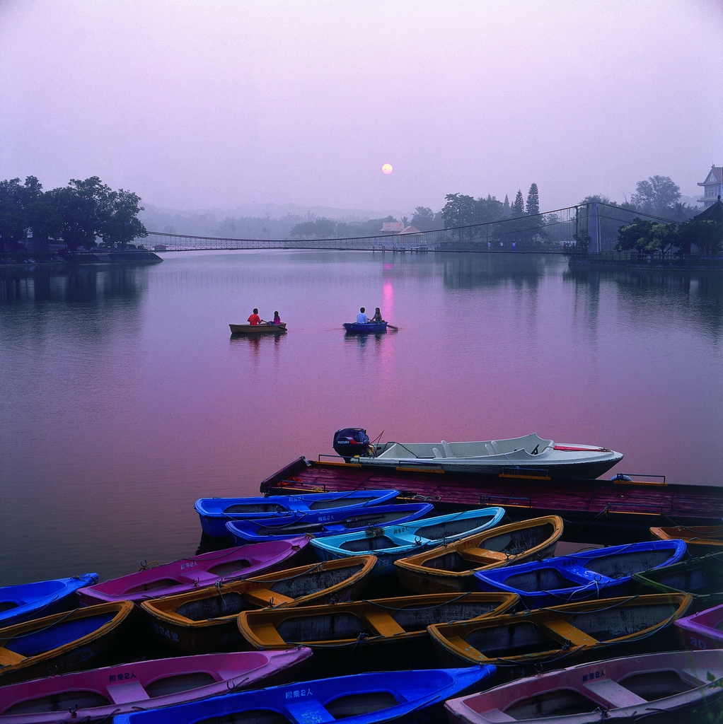 虎头埤风景区图示