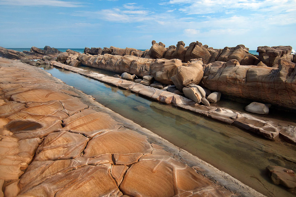 小野柳(富冈地质公园)图示