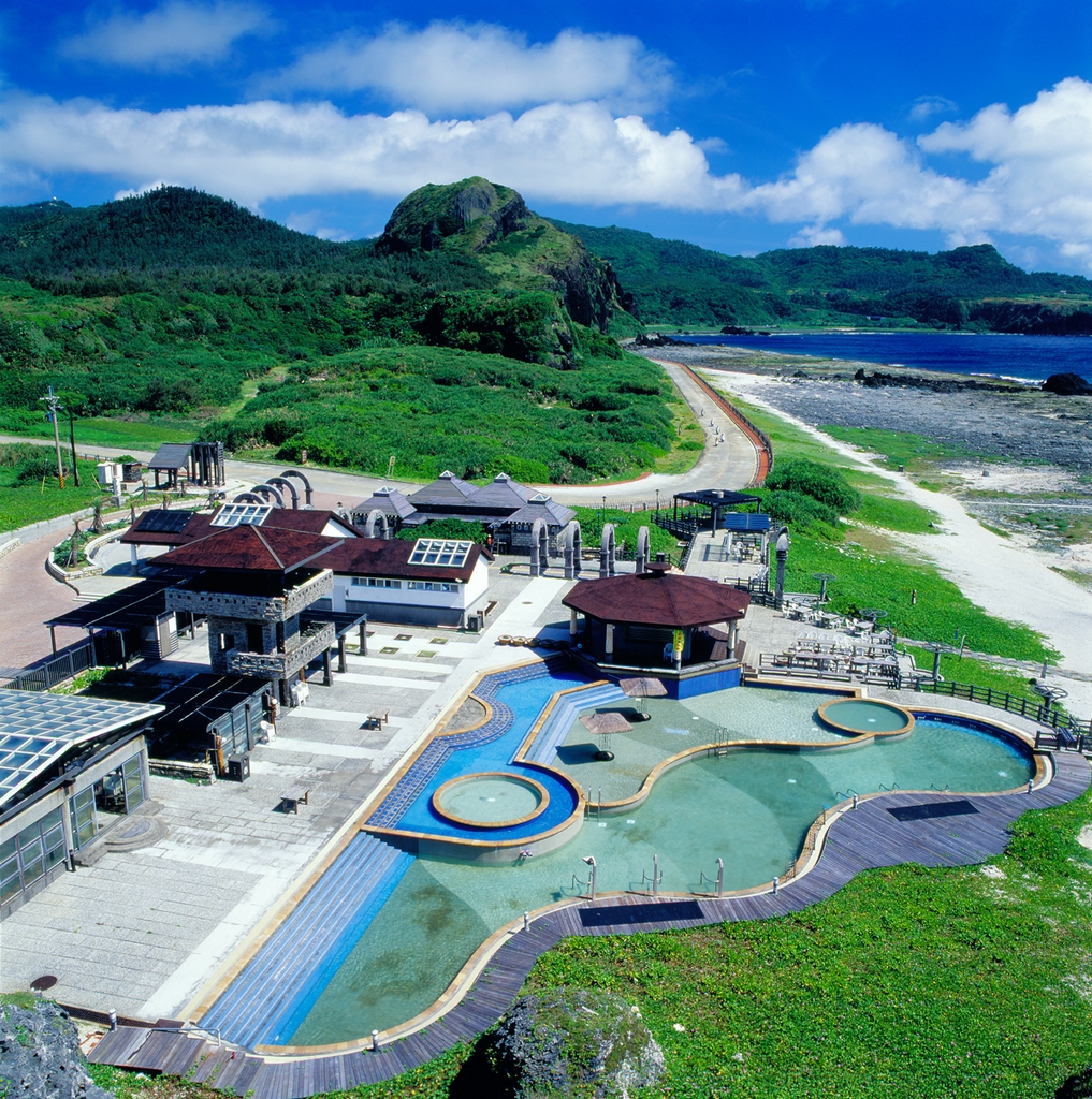 绿岛朝日温泉图示