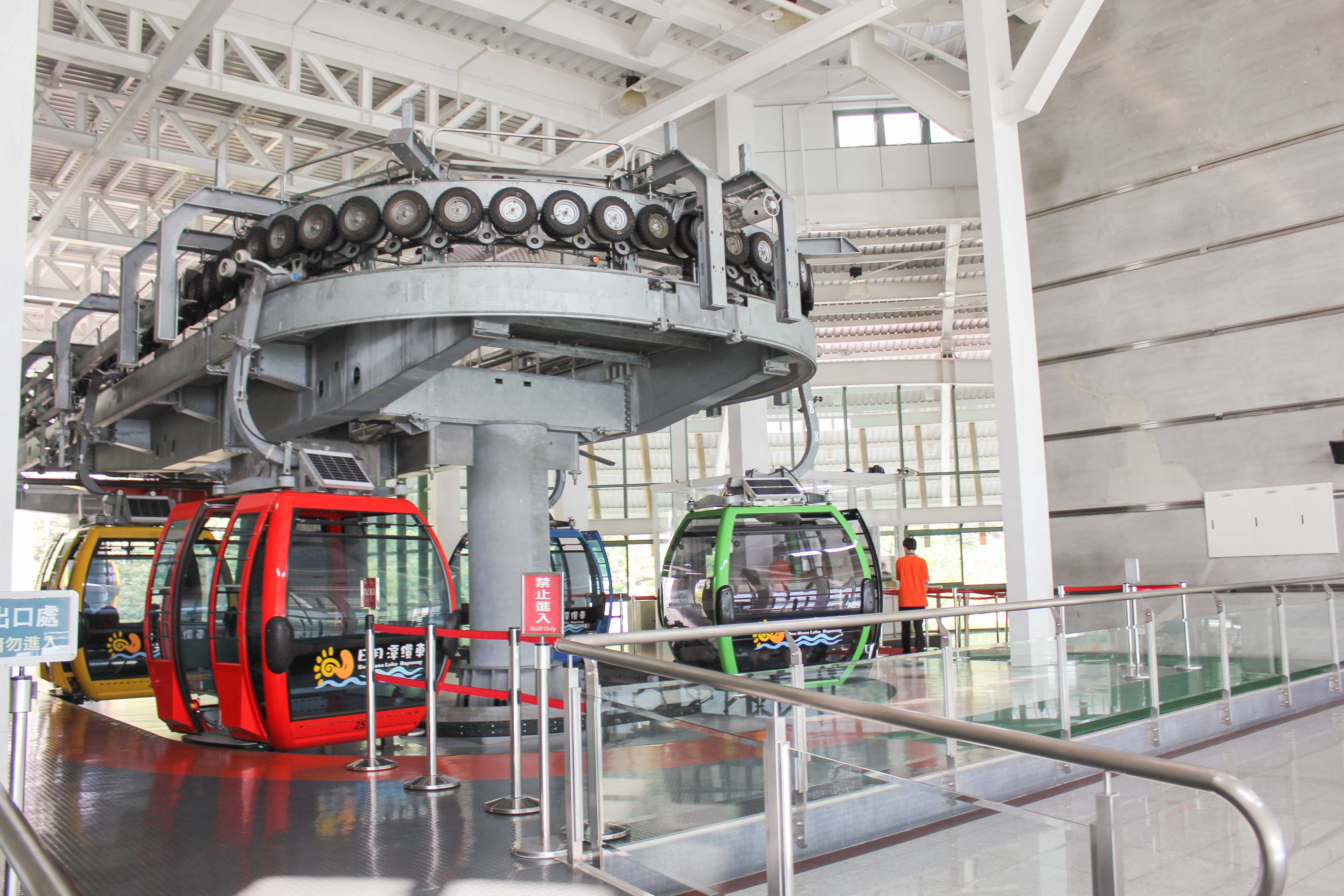 日月潭缆车图示