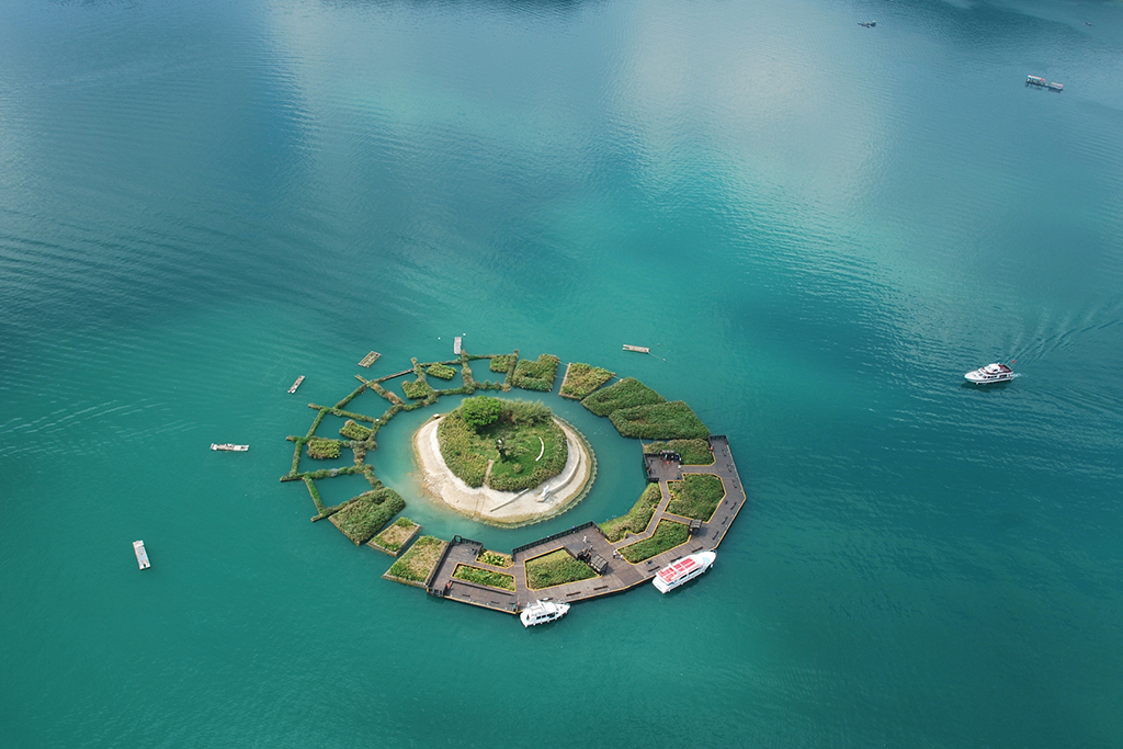 日月潭拉鲁岛图示