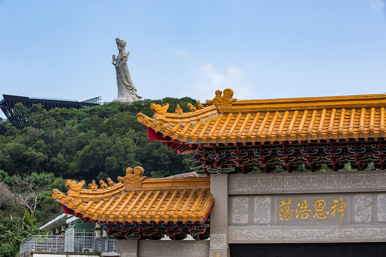 妈祖巨神像图示