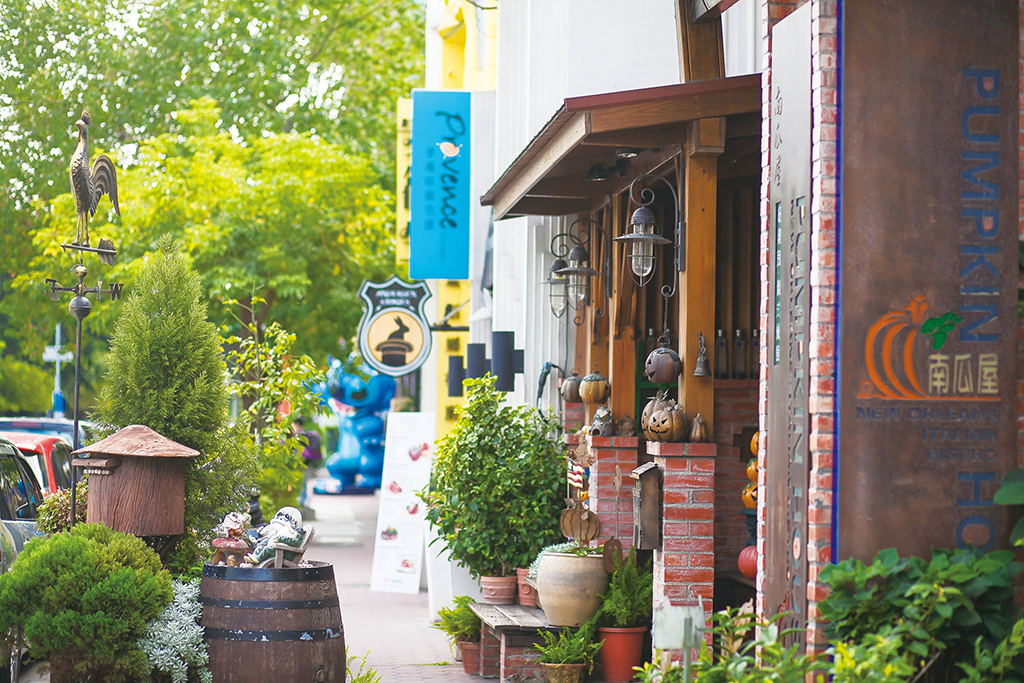 东海艺术街商圈图示