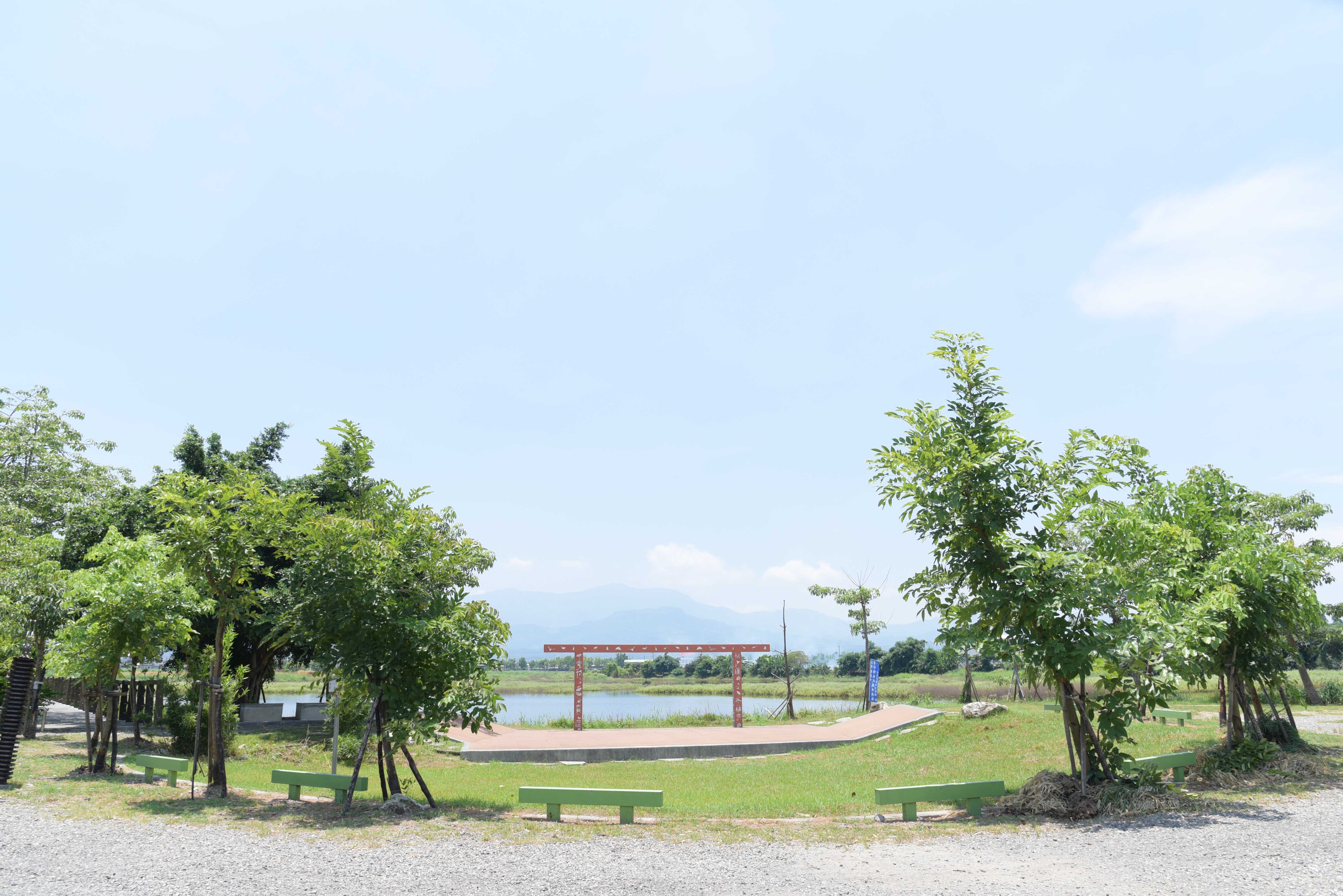 林初埤木棉花道图示