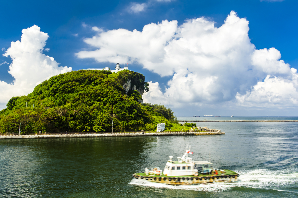 高雄灯塔(旗后灯塔)图示