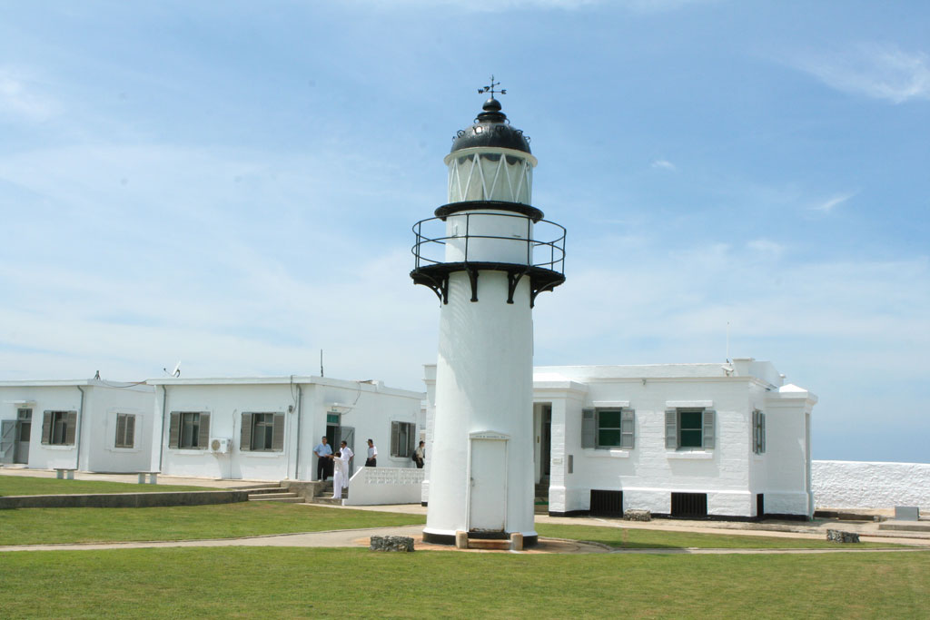 渔翁岛灯塔图示