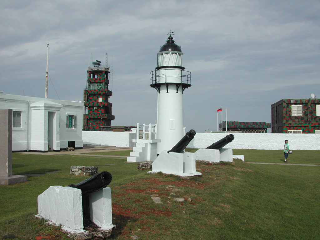 渔翁岛灯塔图示