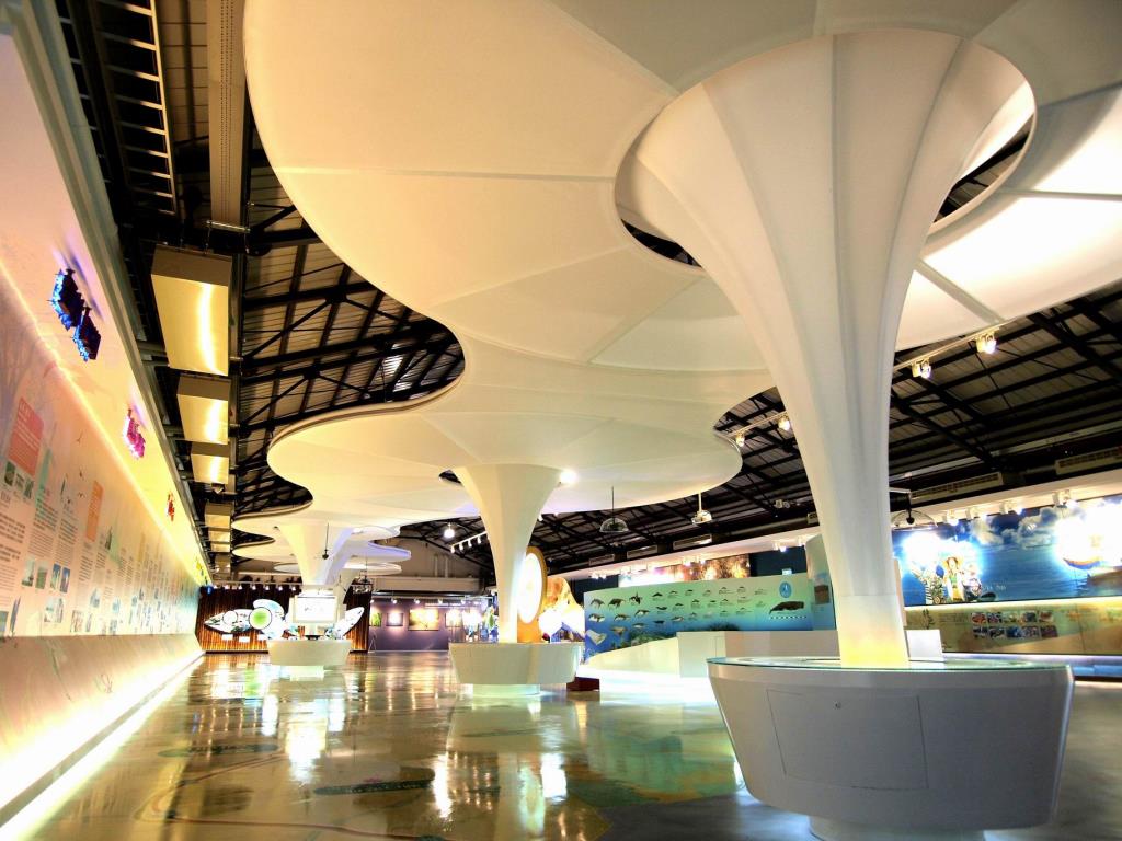 云嘉南滨海风景区-北门游客中心图示