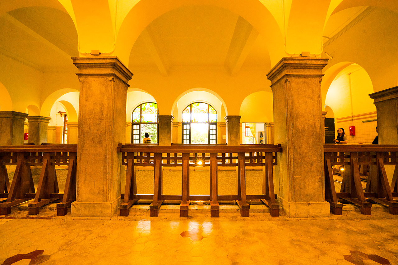 新北投温泉区图示