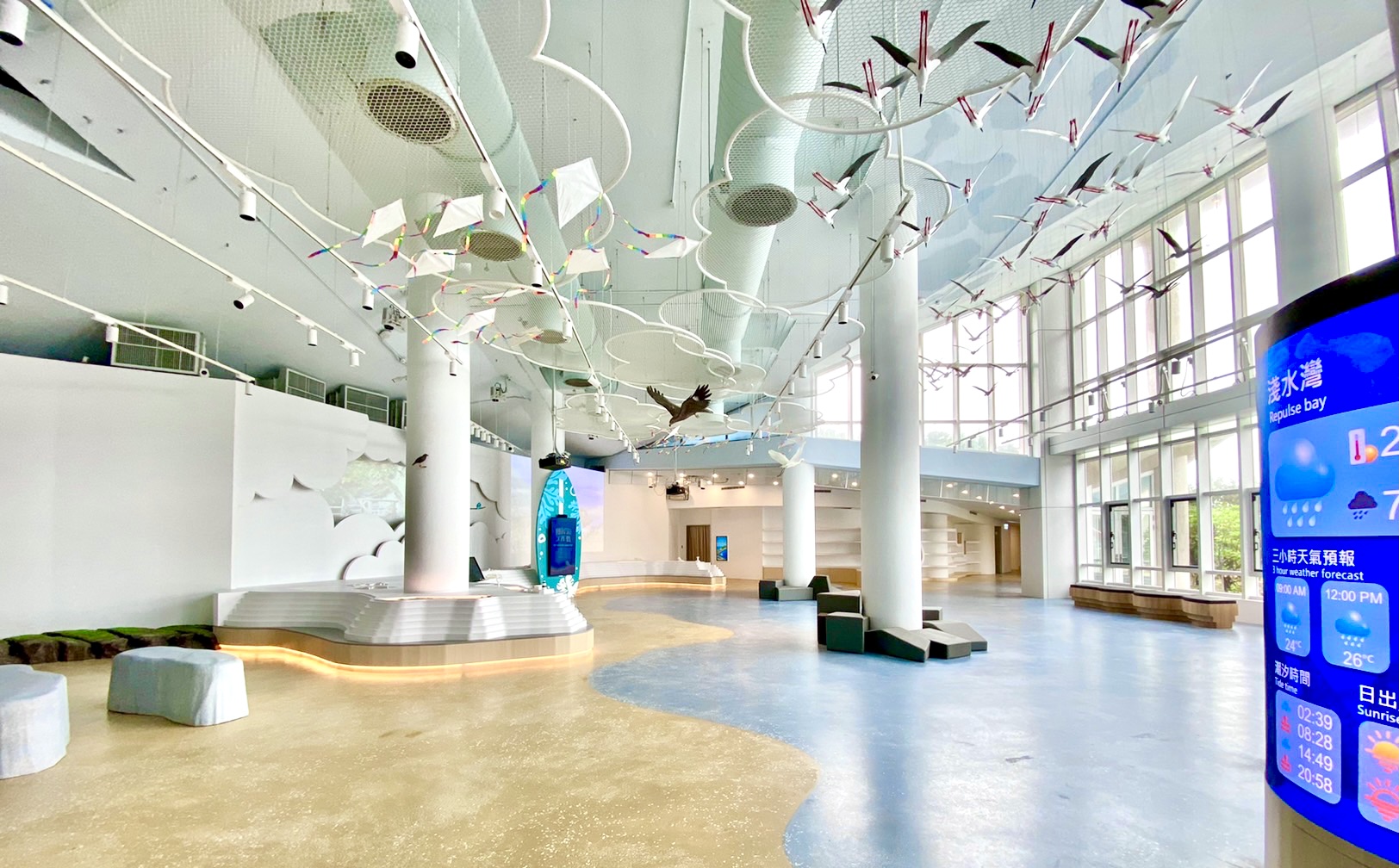 北海岸及观音山风景区-白沙湾游客中心图示