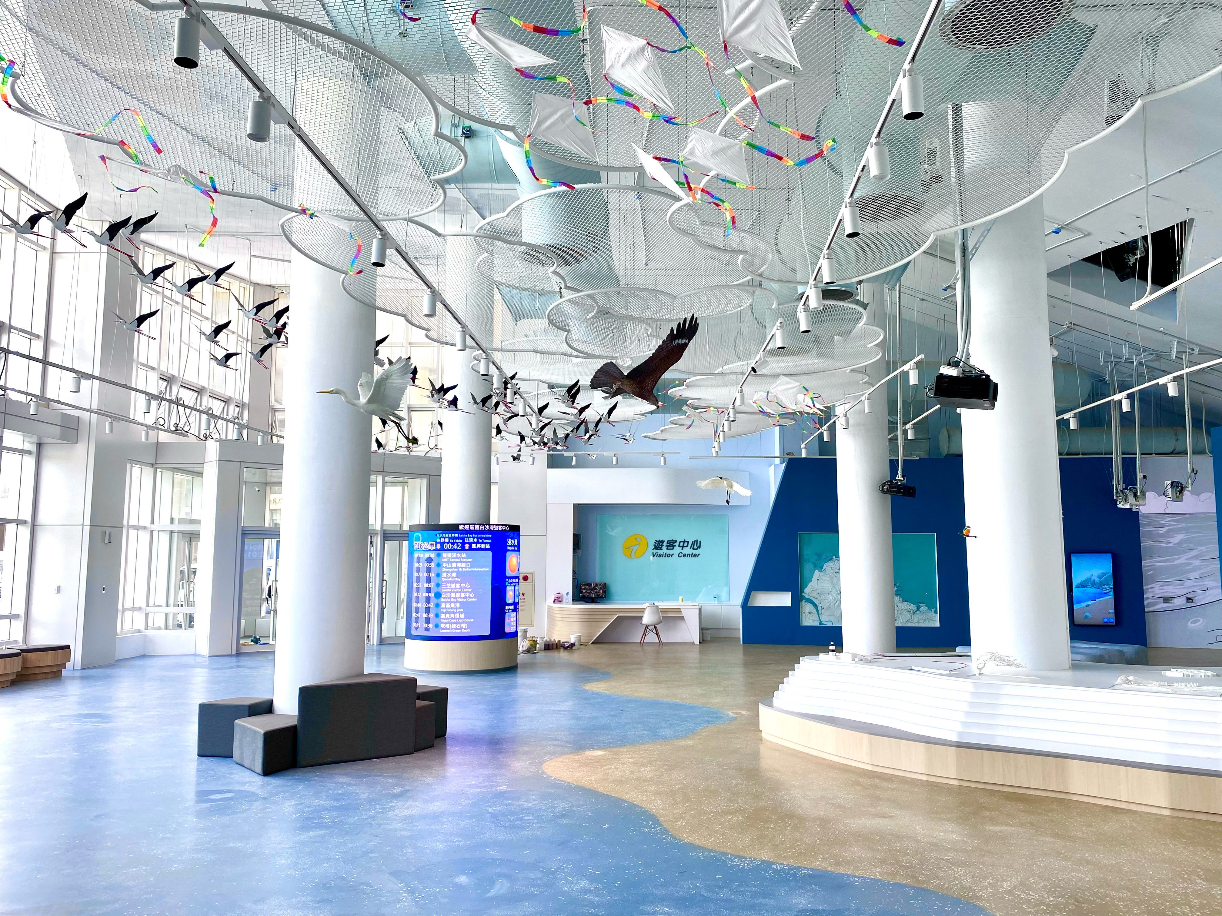 北海岸及观音山风景区-白沙湾游客中心图示