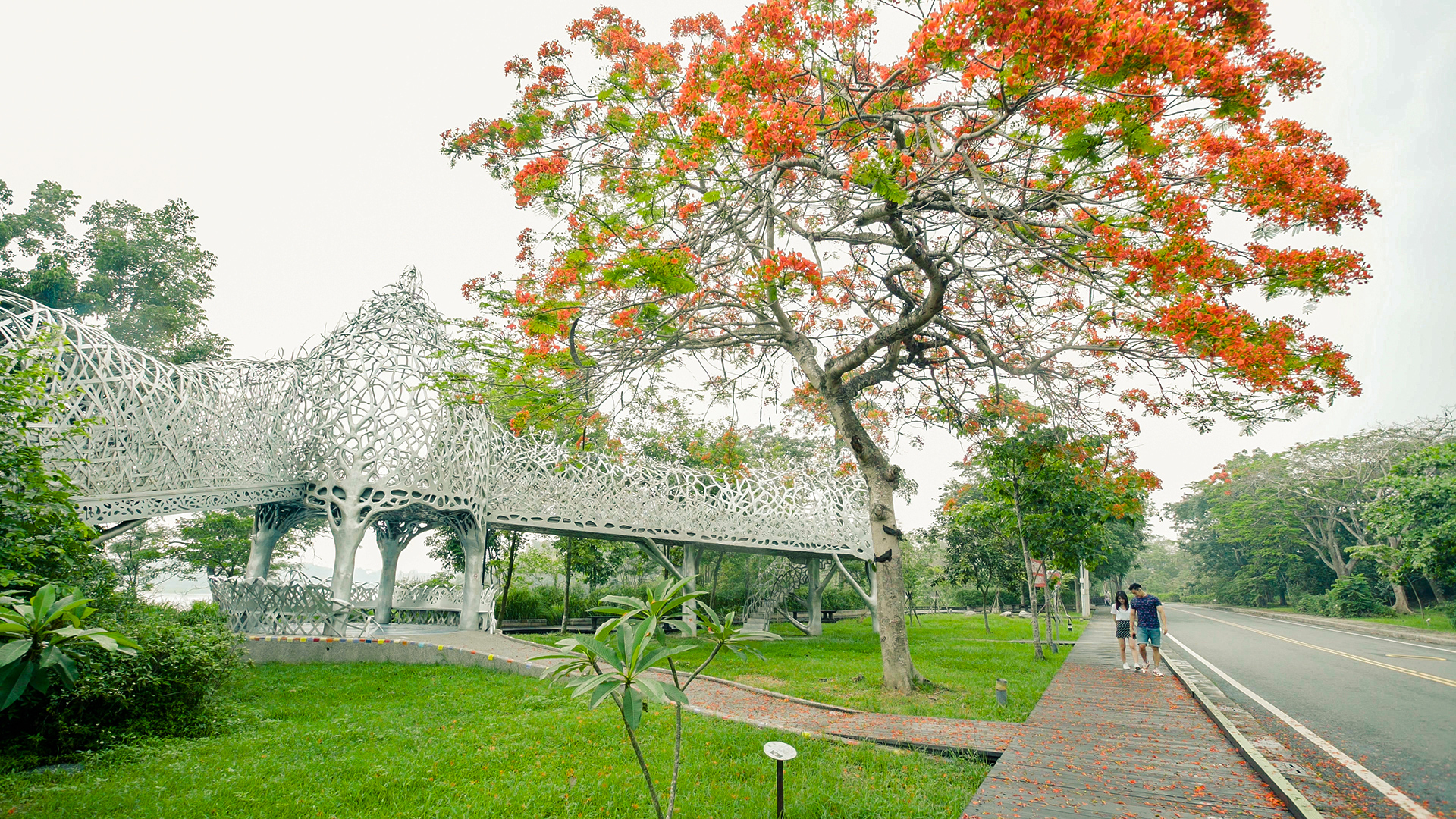 兰潭风景区图示