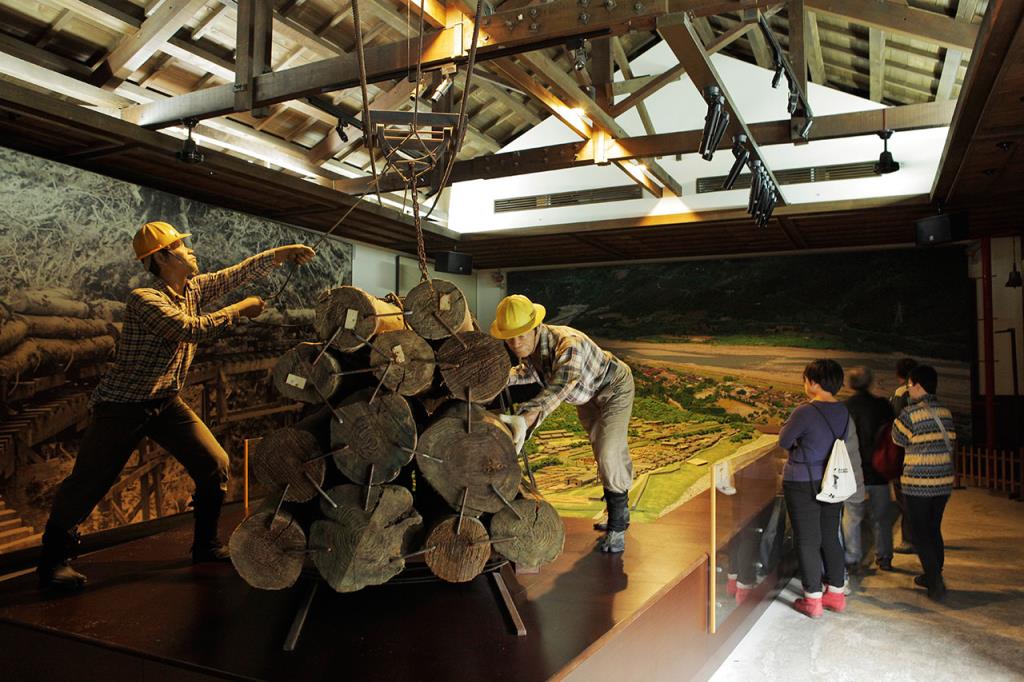 林田山林业文化园区图示