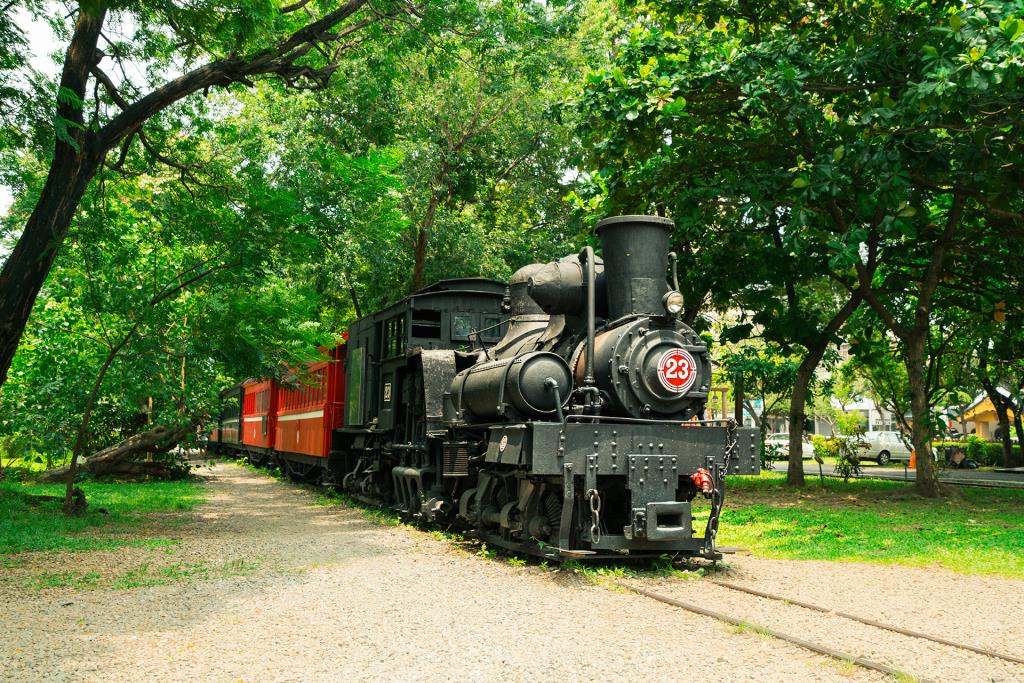阿里山森林铁路车库园区图示
