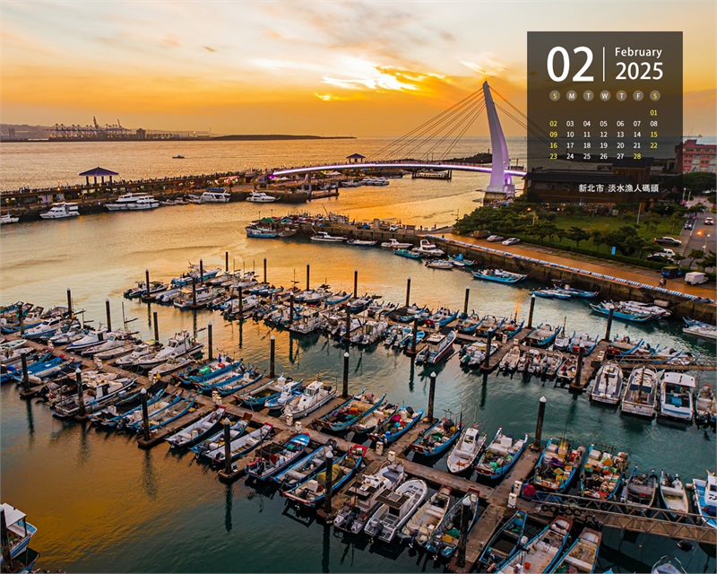 新北市 淡水渔人码头图示