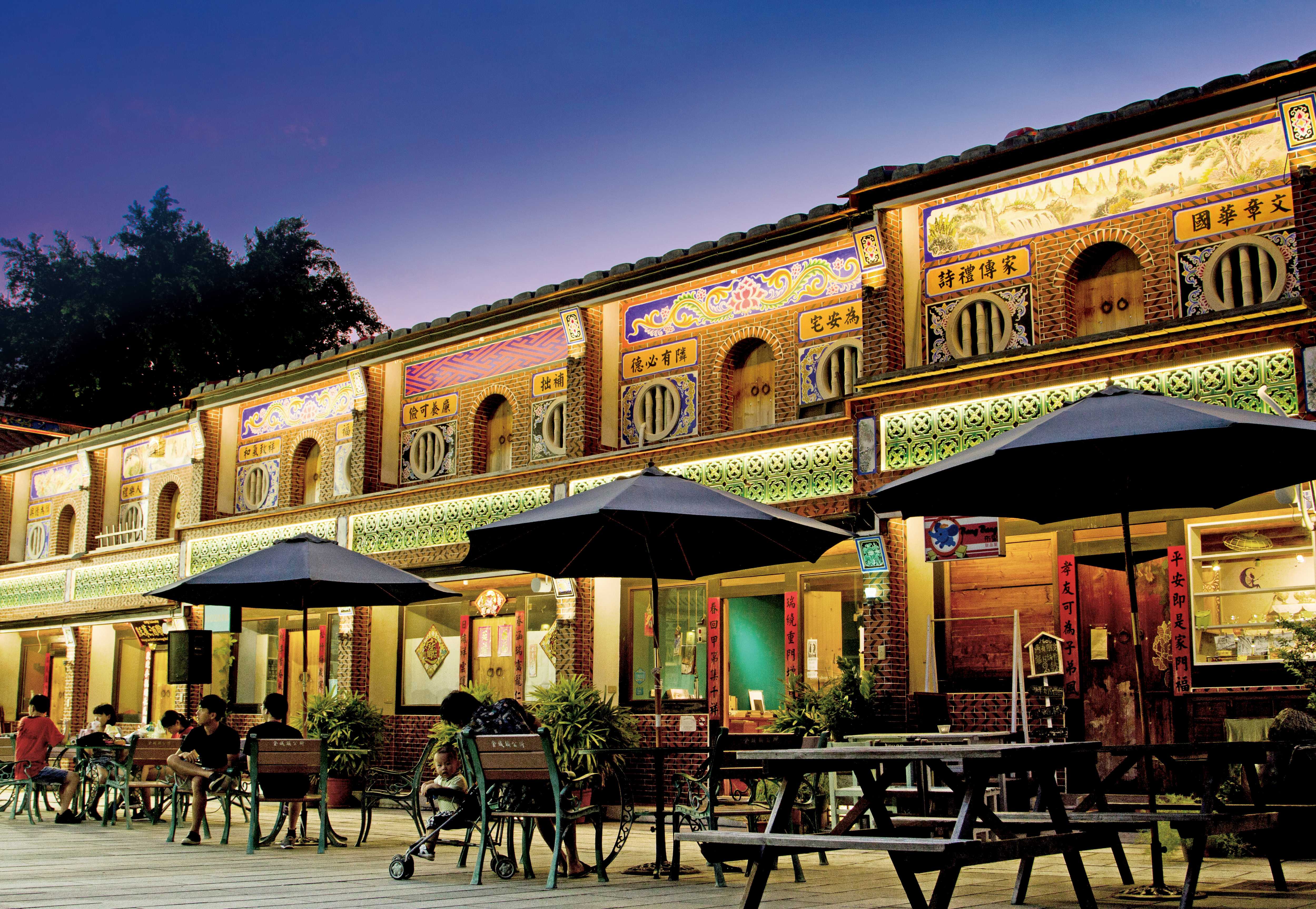 后浦十六艺文特区图示