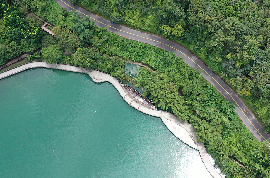 达克拉哈水上自行车道图示