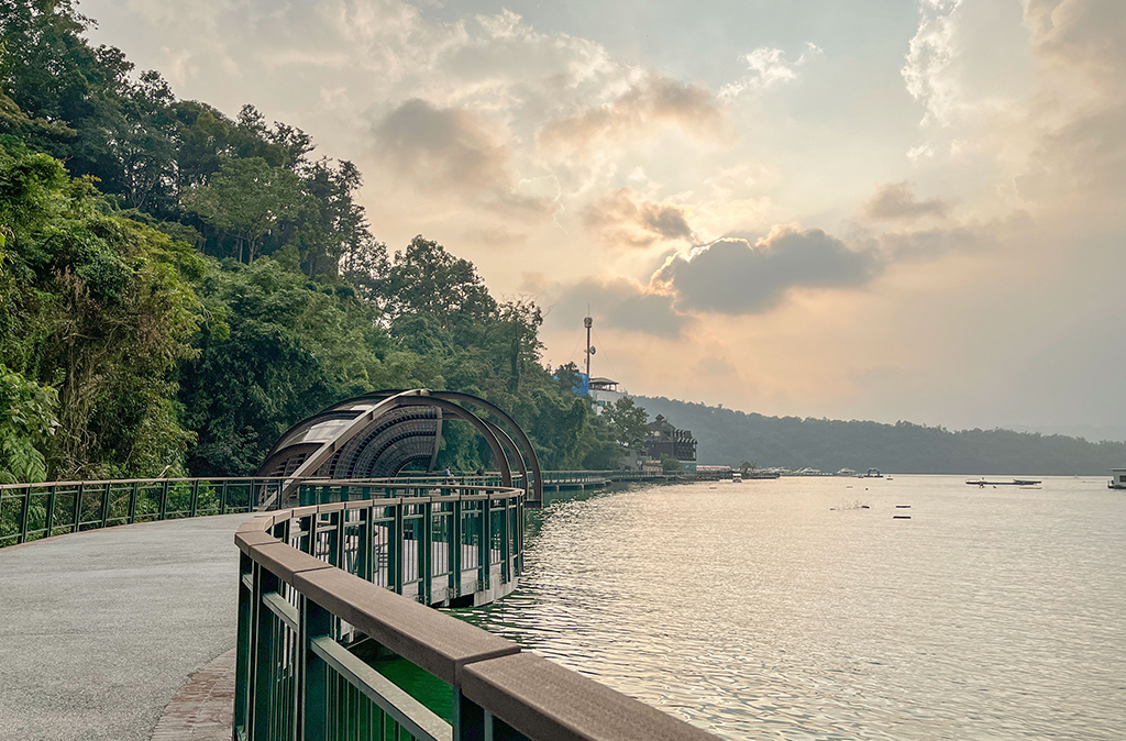 达克拉哈水上自行车道图示