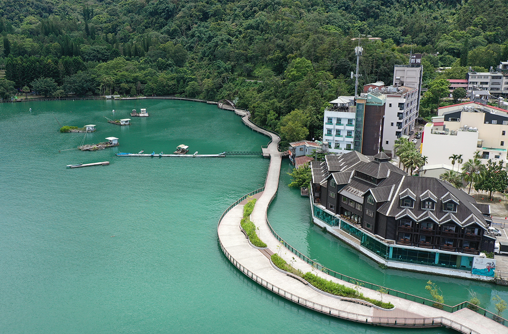 达克拉哈水上自行车道图示